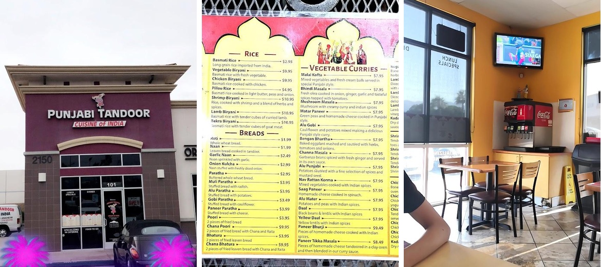 Punjabi Tandoor Menu